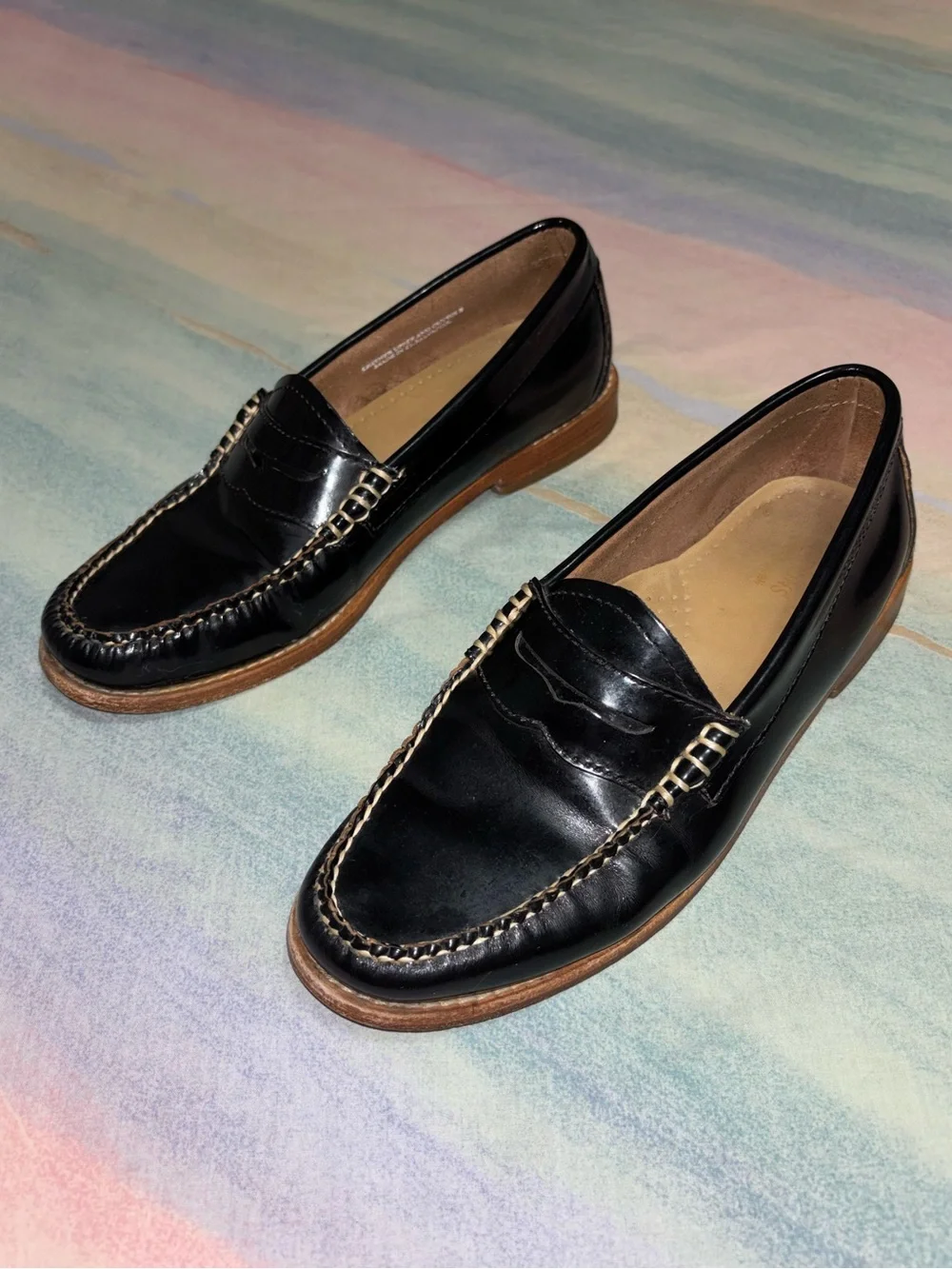 Bass Weejuns patent leather loafer women’s size 7 M
